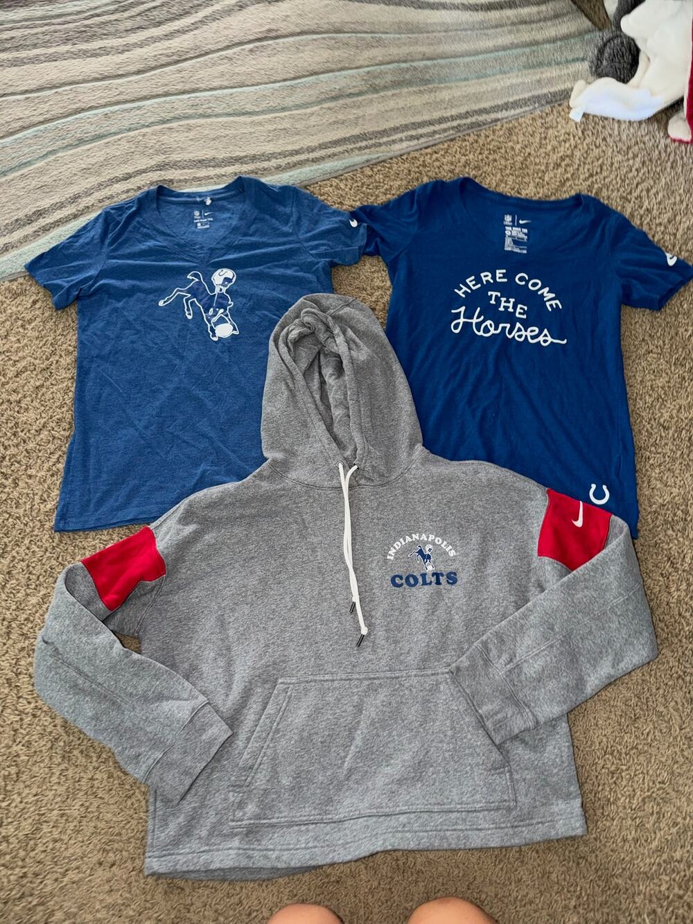 3 lot of Indianapolis colts shirts tops! Size Medium women